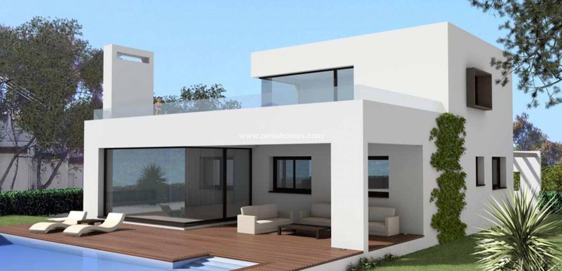 New Build - Freistehende Villa - Sagra