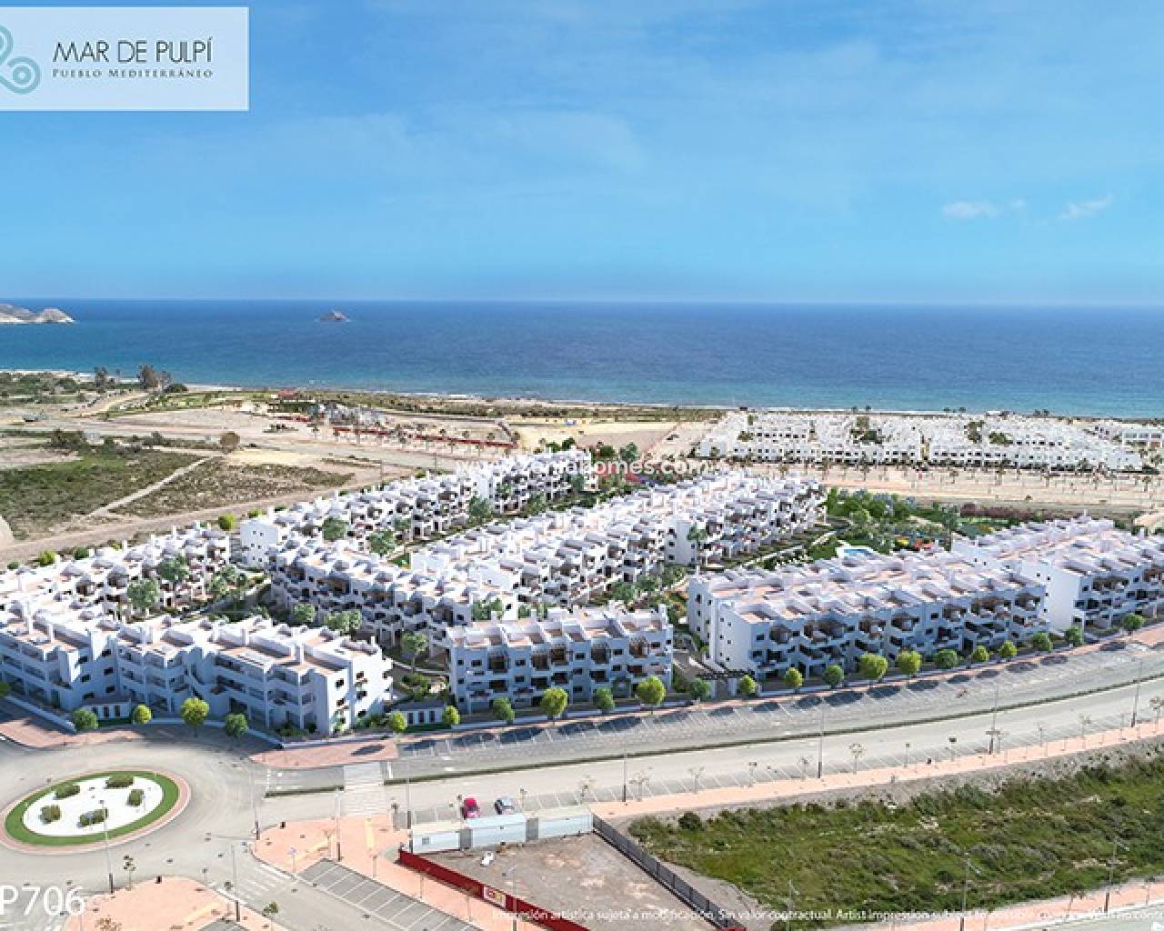 Apartament - Nowo zbudowane - Pulpí - Mar VI G0 173