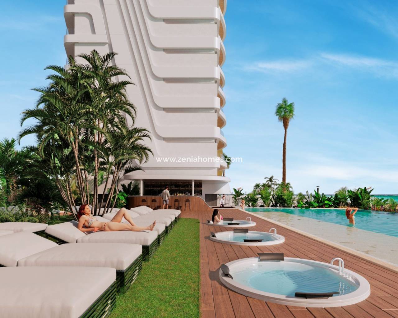 Appartement - Nouvelle construction - La Manga Del Mar Menor - La Manga Towers blq 2 0A