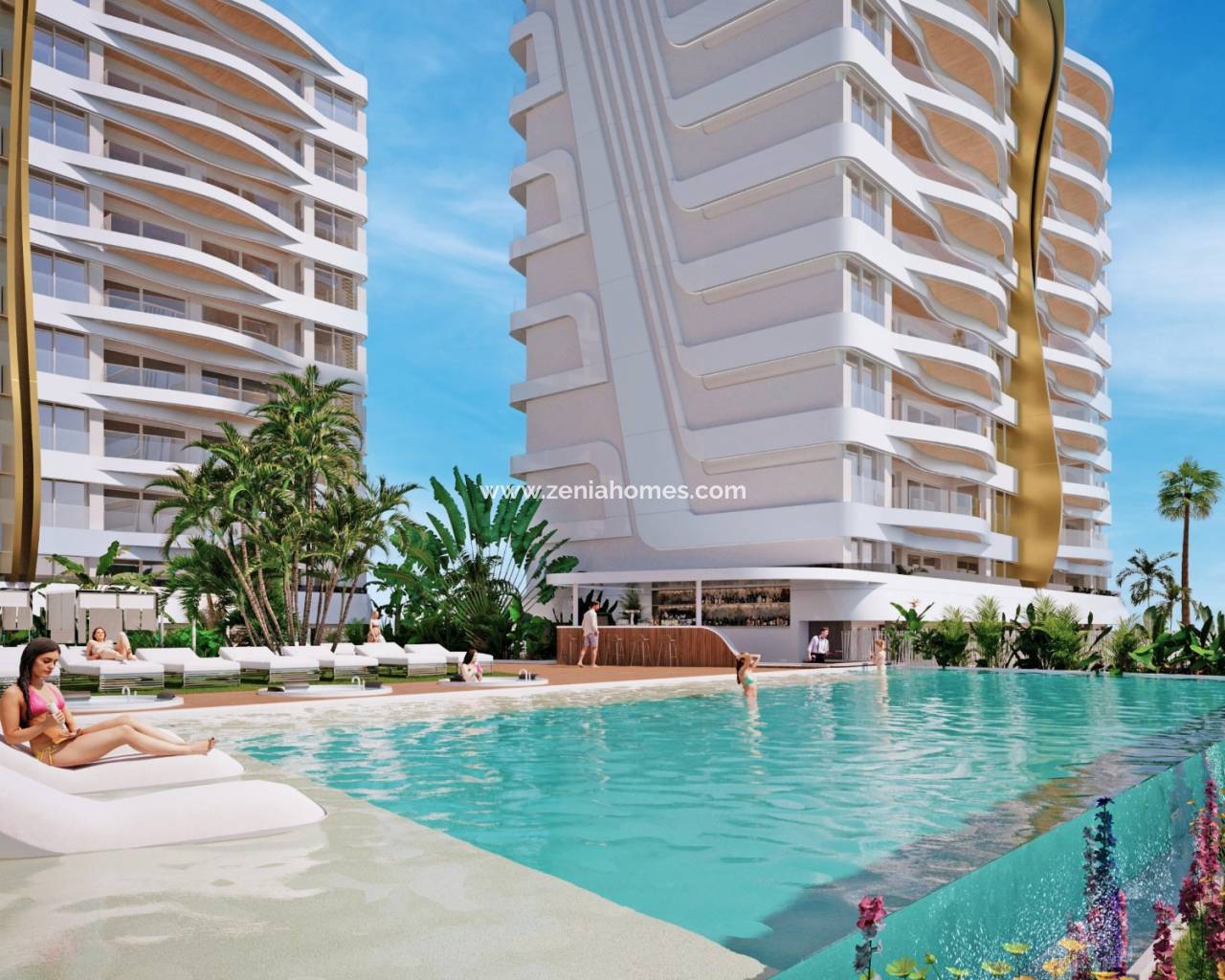 Appartement - Nouvelle construction - La Manga Del Mar Menor - La Manga Towers blq 3 2B