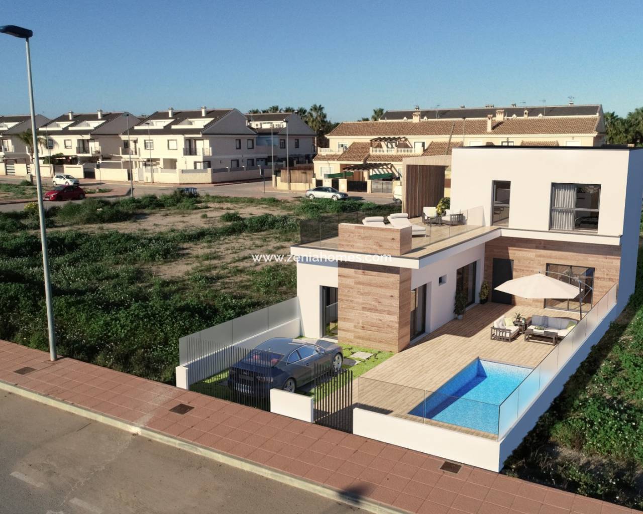 Bungalow - Nueva construcción  - Santiago de la Ribera - Santiago de la Ribera