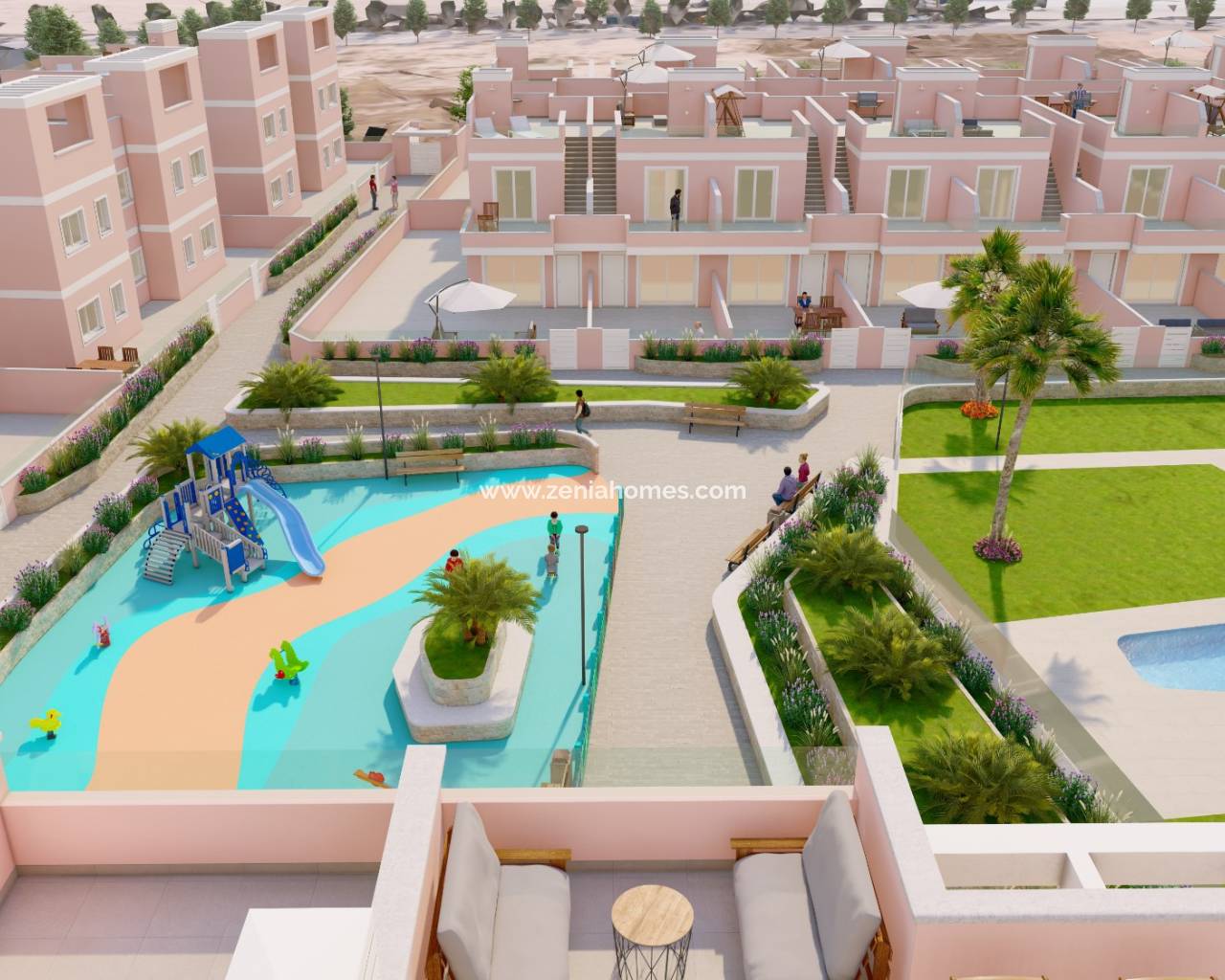 Casa de pueblo - Nueva construcción  - Pilar de la Horadada - Pilar de la Horadada