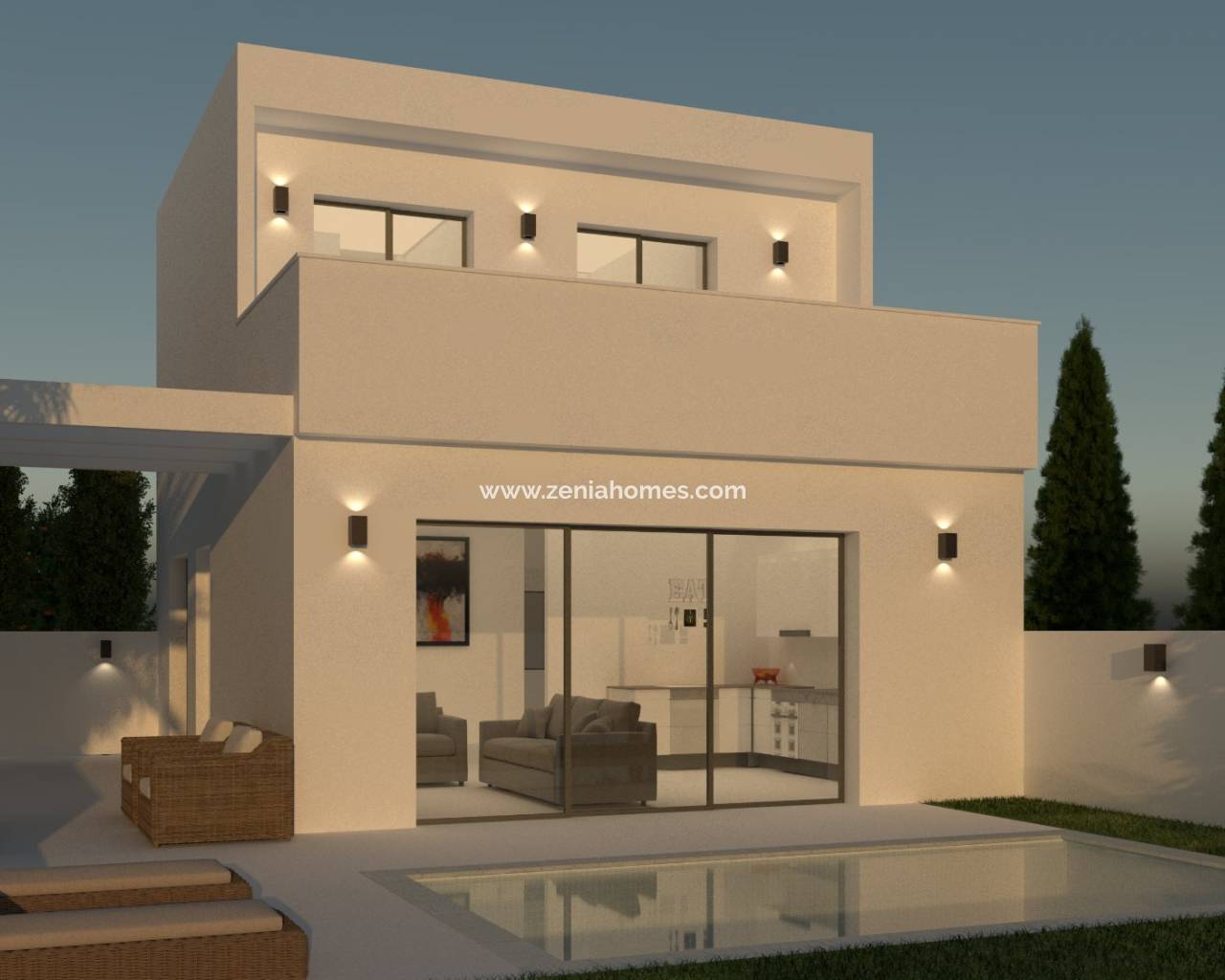 Chalet - Nueva construcción  - Orihuela Costa - Villamartín