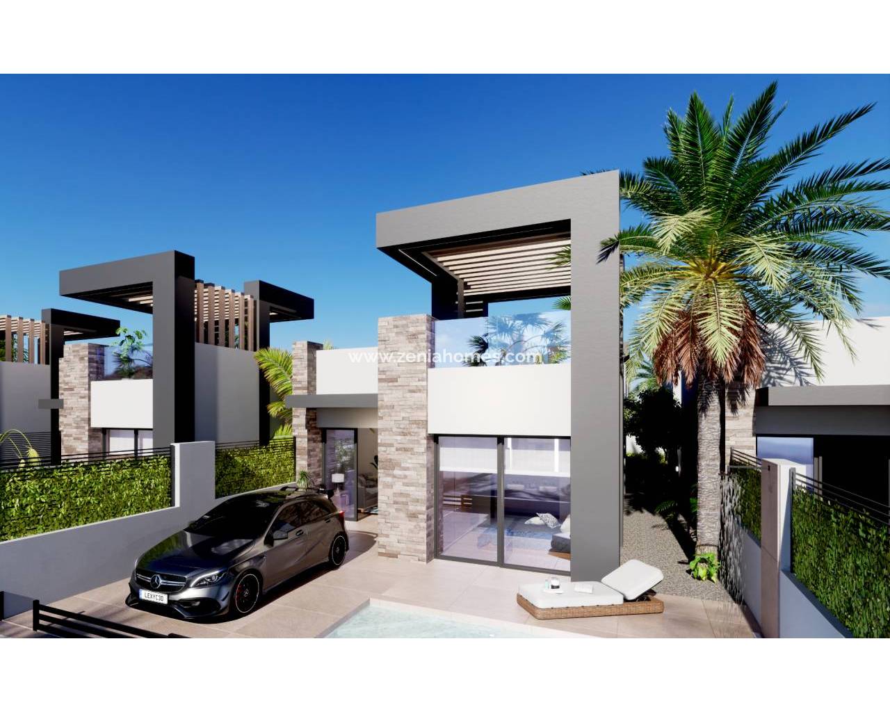 Doppelhaushälfte - New Build - San Fulgencio - Alicante
