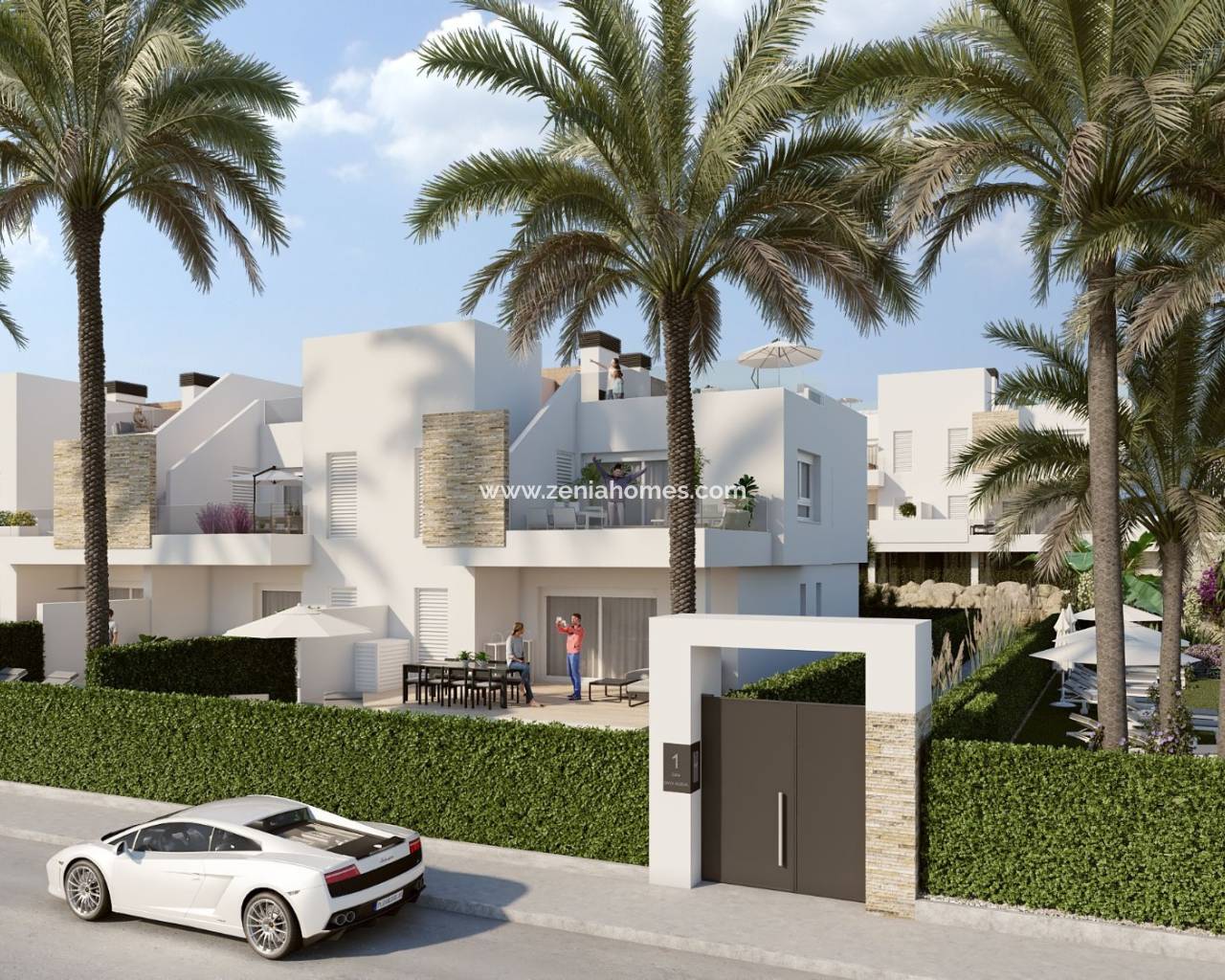 Duplex - Nowo zbudowane - Algorfa - Hyrie 1910