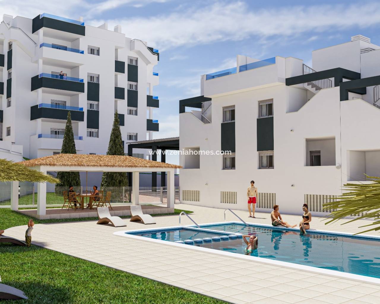 Duplex - Nowo zbudowane - Orihuela Costa - Sun Hills J3