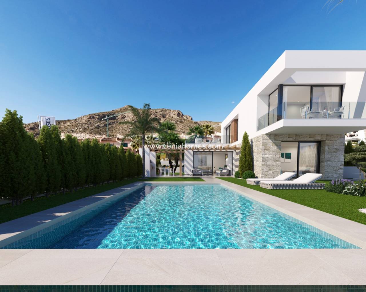 Fritliggende villa - New Build - Finestrat - Finestrat