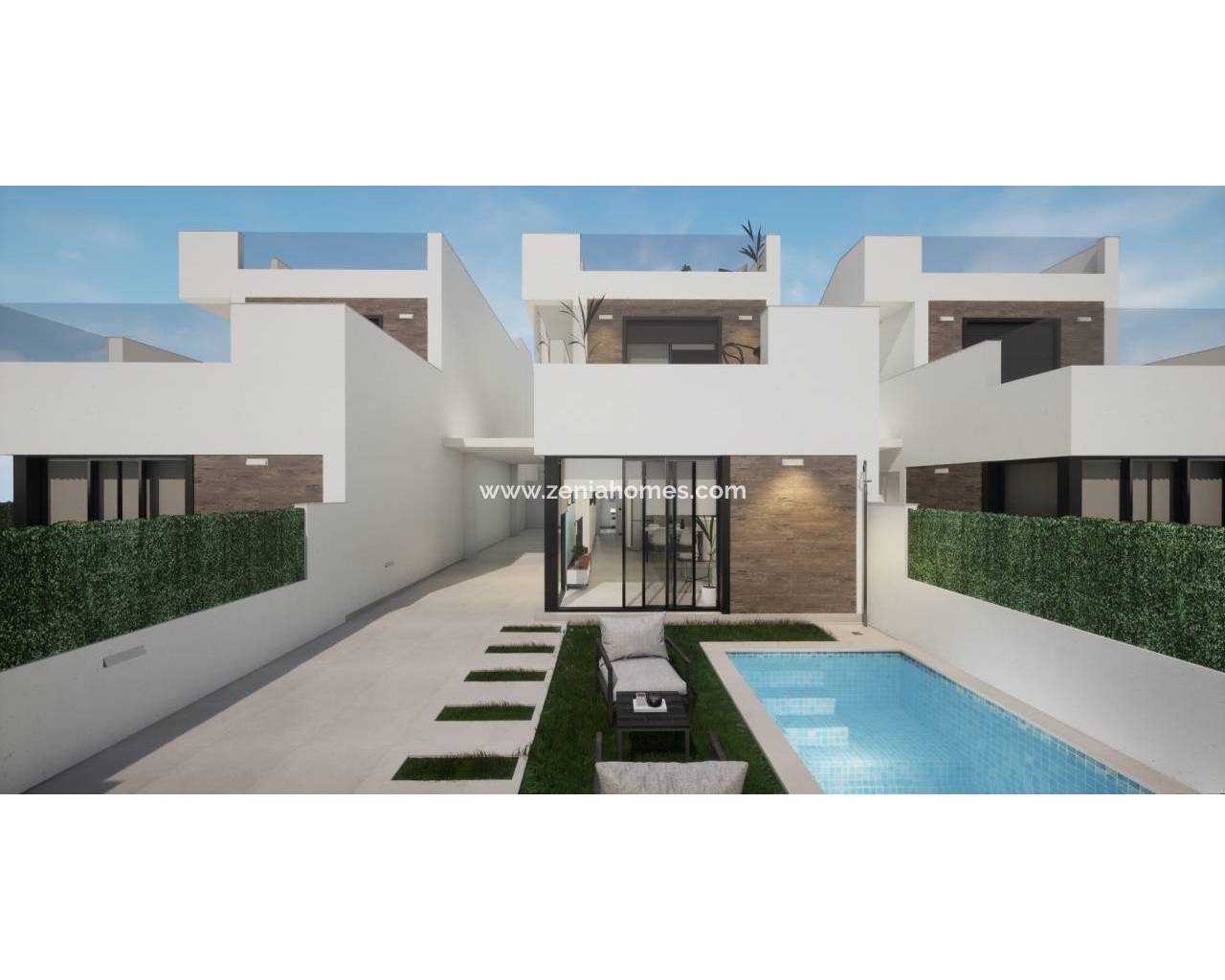Half vrijstaande villa - Nouvelle construction - Los Alcazares - Los Alcazares