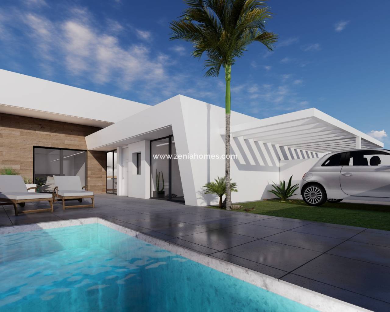 Parhus villa - New Build - Roldan - Roldan