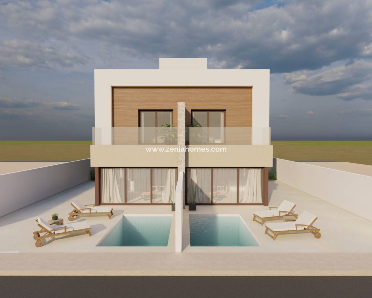 Quatro Villa - New Build - Santiago de la Ribera - Santiago de la Ribera