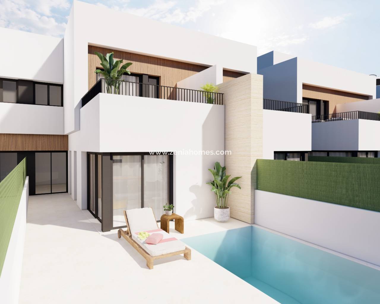 Rækkehus - New Build - Santiago de la Ribera - Santiago de la Ribera