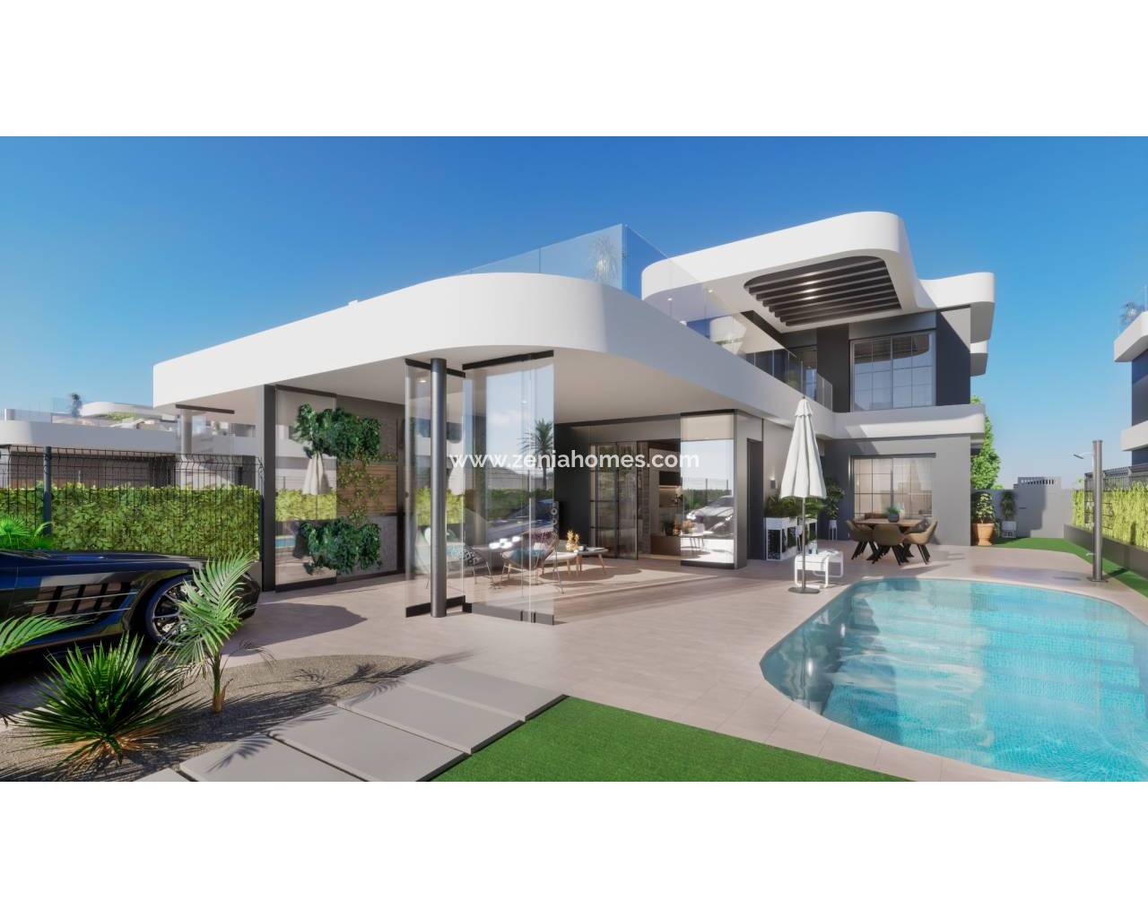 Semi-Detached Villa - New Build - Los Alcazares - Villas Alcazares 12