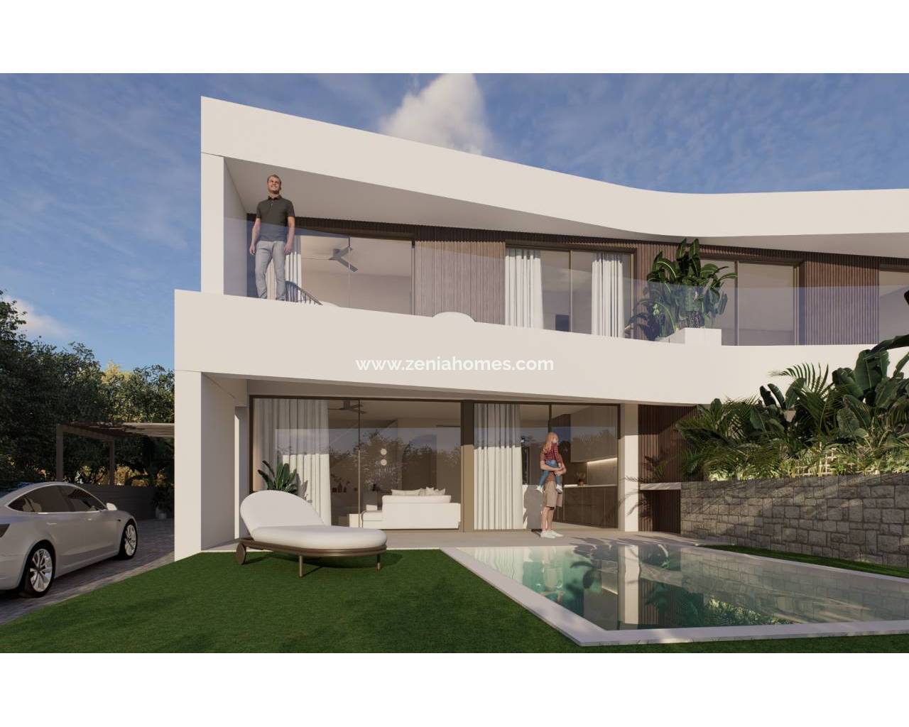 Semi-Detached Villa - New Build - Santa Pola - Gran Alacant