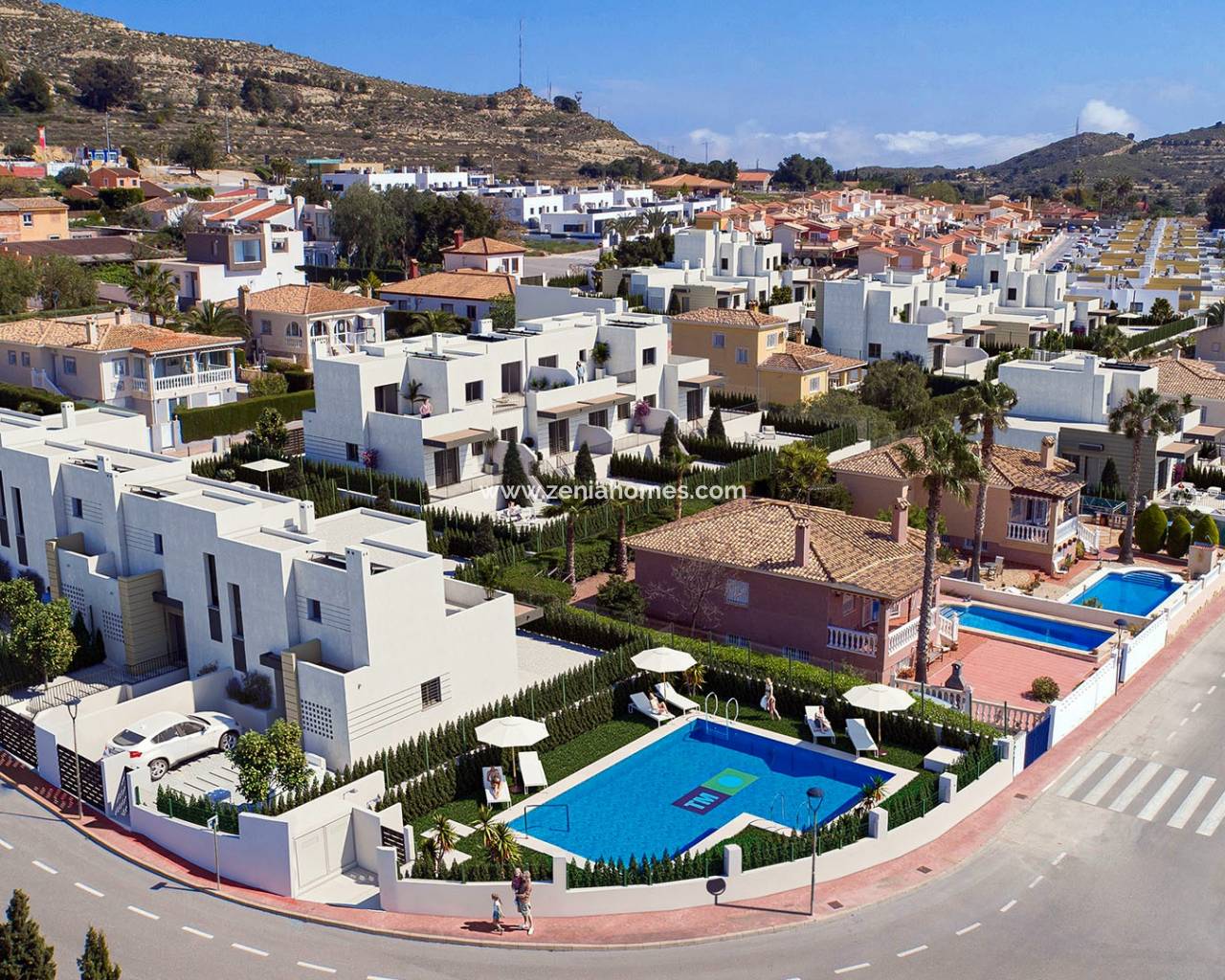 Semi-Detached Villa - Nowo zbudowane - Busot - Alicante Views II 1 GA 1