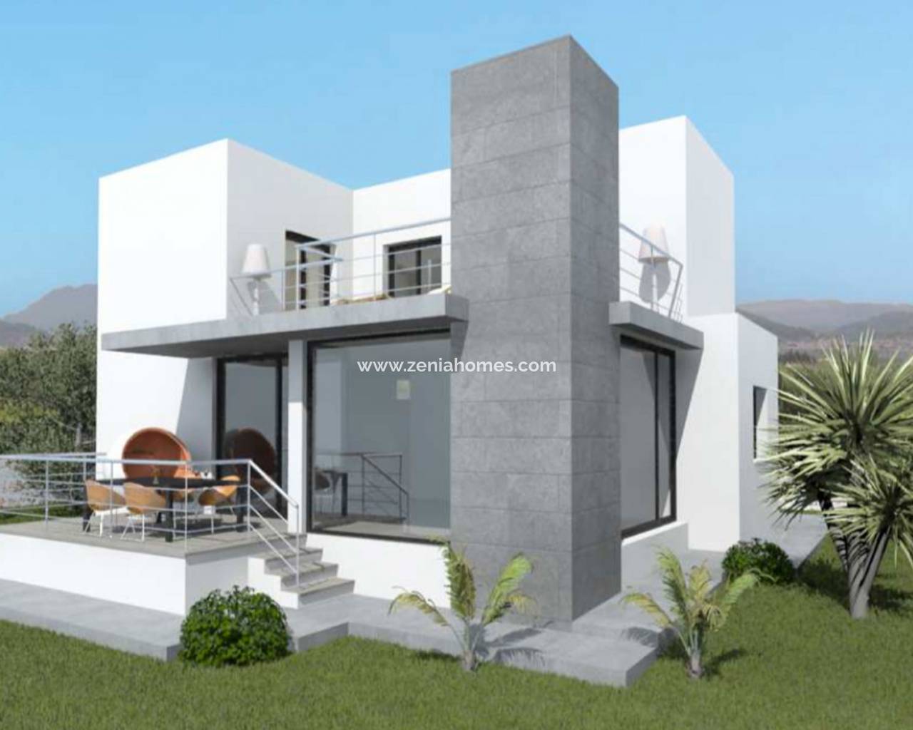 Villa independiente - Nueva construcción  - Sagra - Sagra