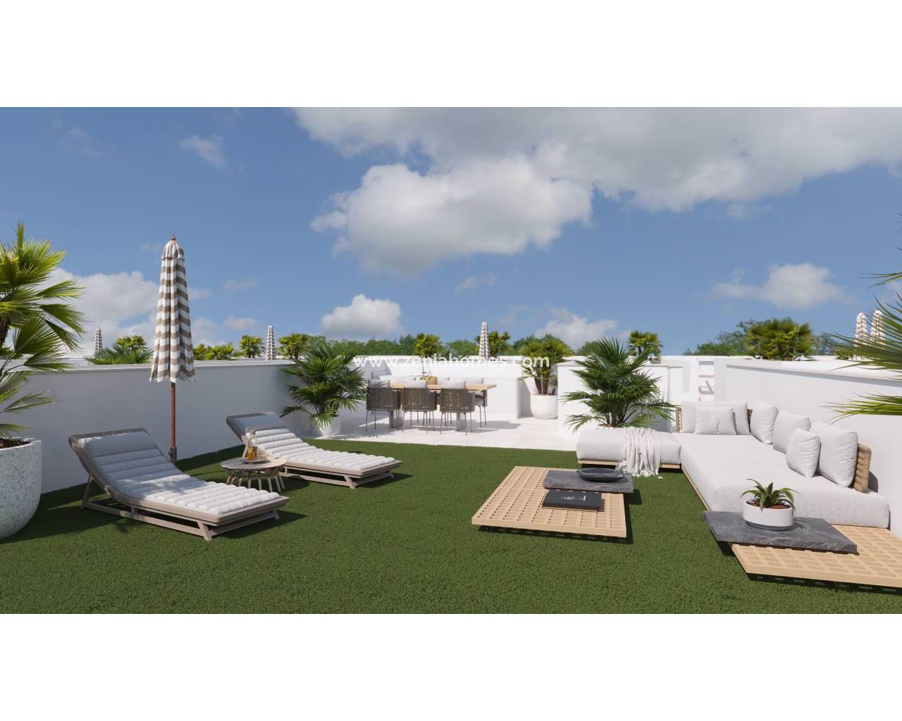 Villa mitoyenne - Nouvelle construction - Roldan - Roldan