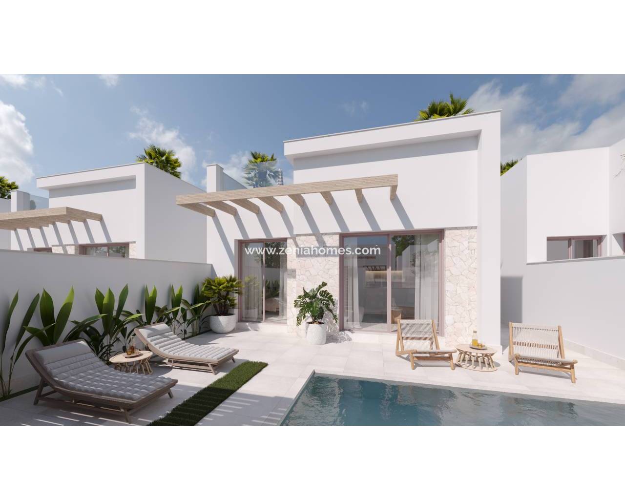 Villa mitoyenne - Nouvelle construction - Roldan - Roldan