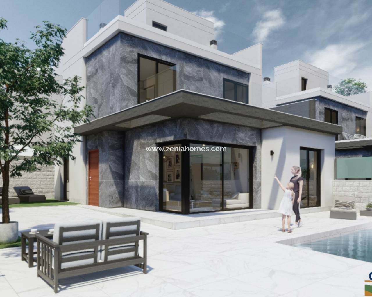 Вилла - New Build - Pilar de la Horadada - Mil Palmeras