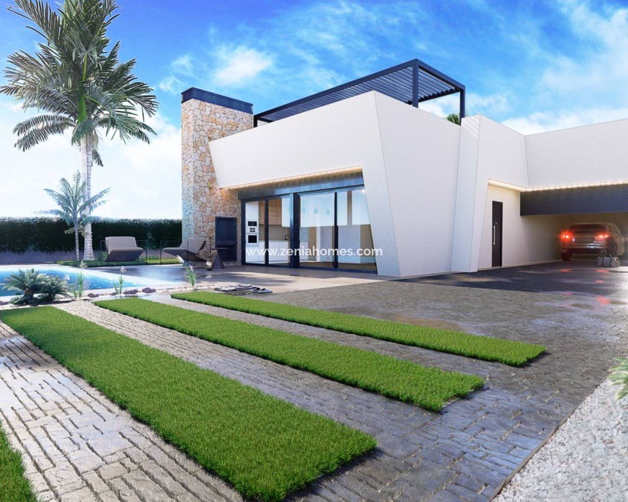 Villa - New Build - Santiago de la Ribera - Santiago de la Ribera