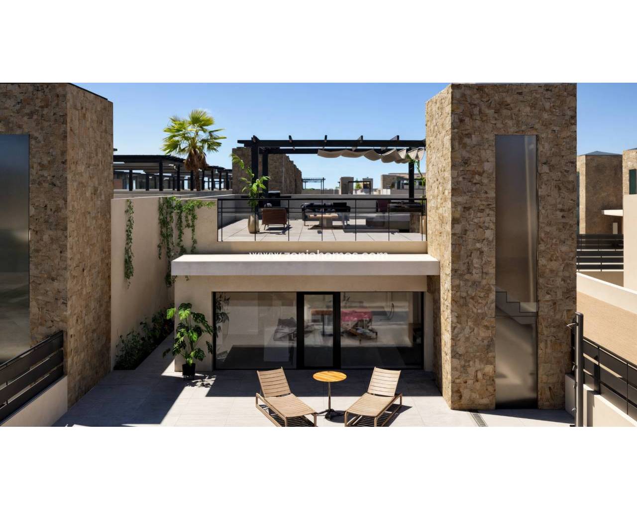 Villa pareada - Nueva construcción  - Alhama - Alhama