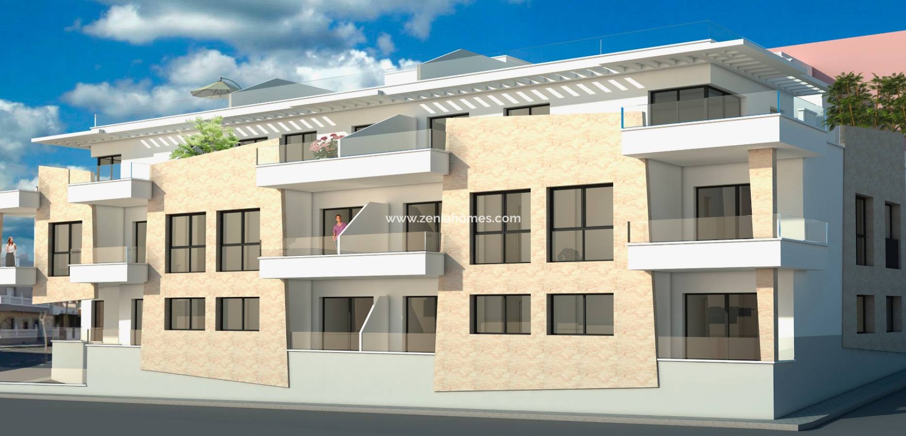 New Build - Lägenhet - La Torre de la Horadada