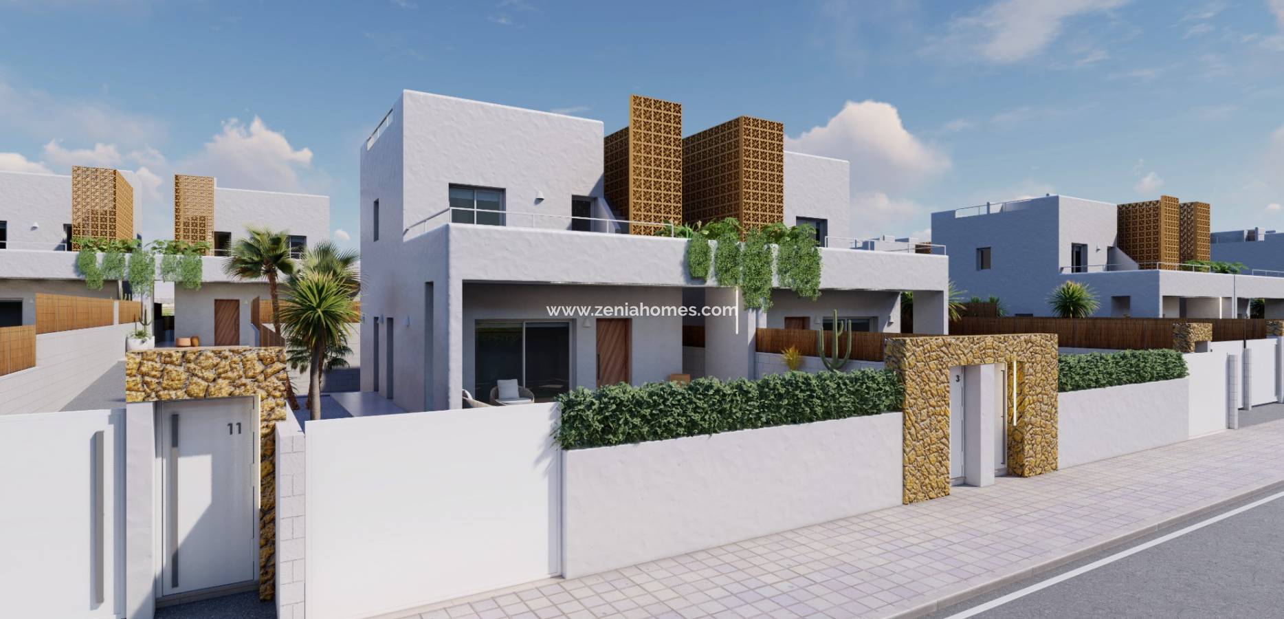 Nueva construcción  - Villa pareada - Pilar de la Horadada