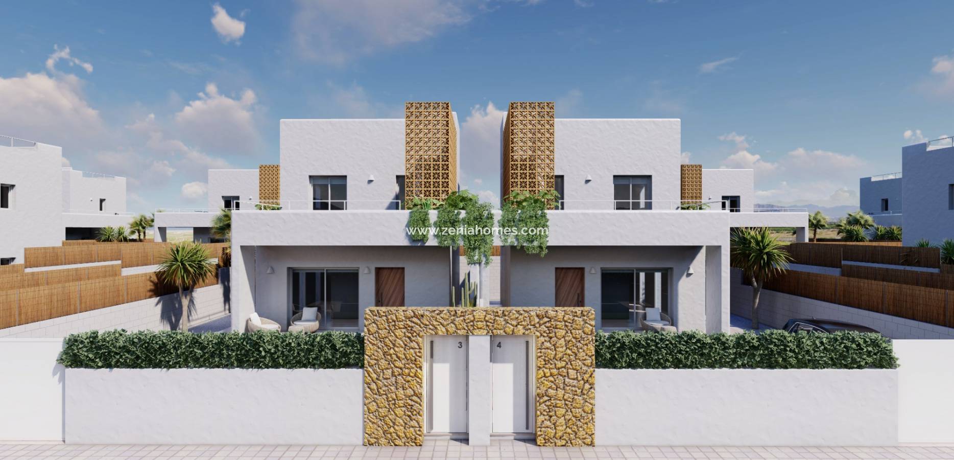 Nueva construcción  - Villa pareada - Pilar de la Horadada