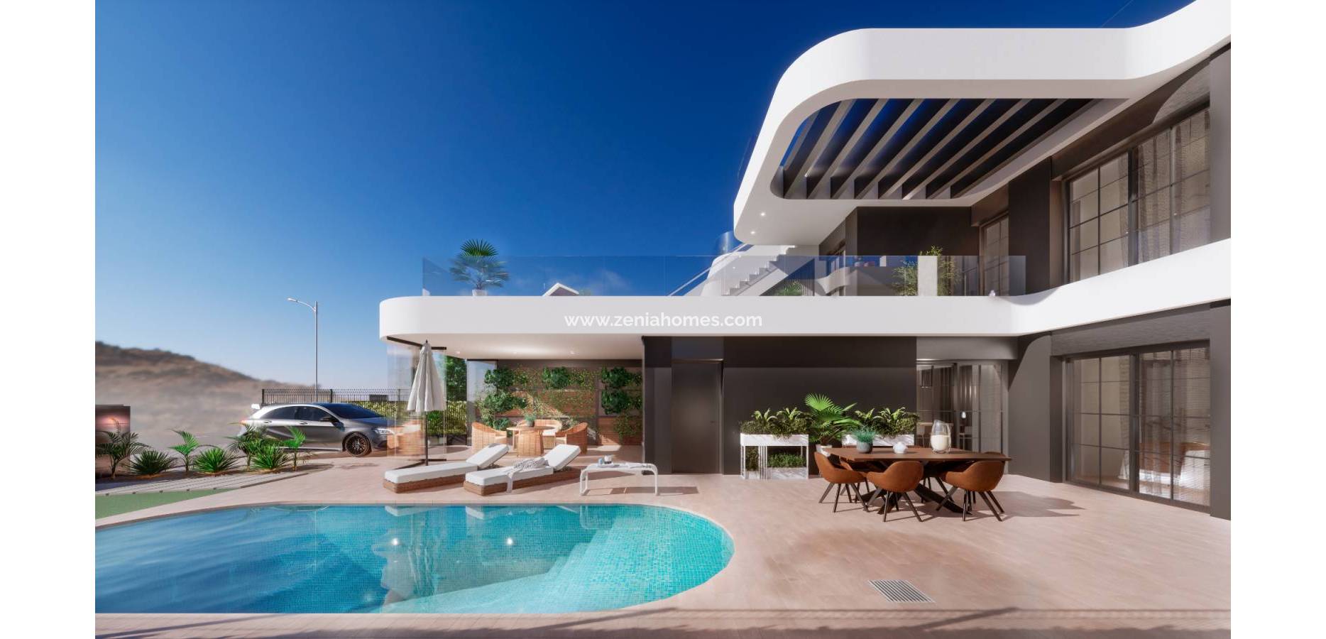 Nouvelle construction - Half vrijstaande villa - Los Alcazares