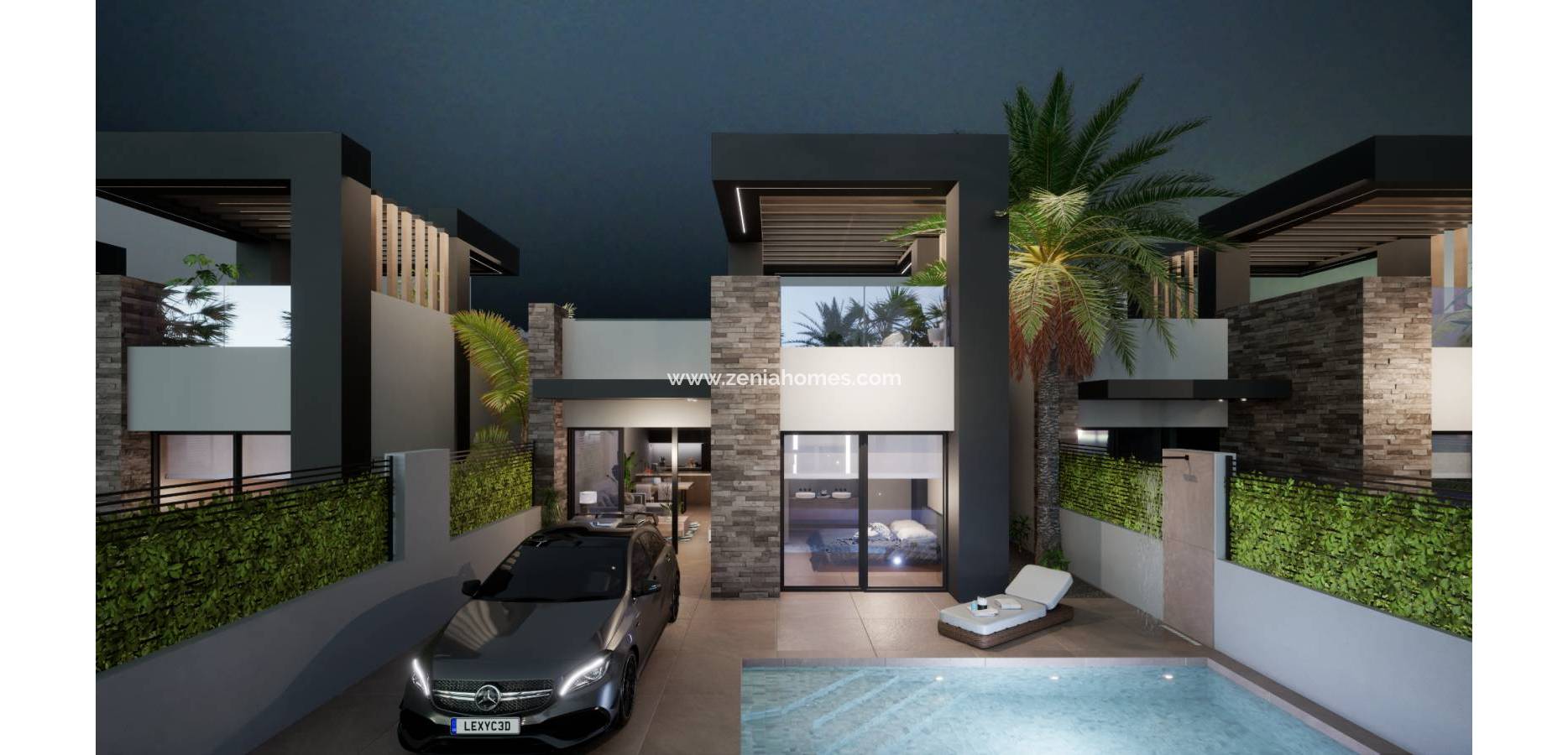 Nouvelle construction - Half vrijstaande villa - San Fulgencio - Alicante