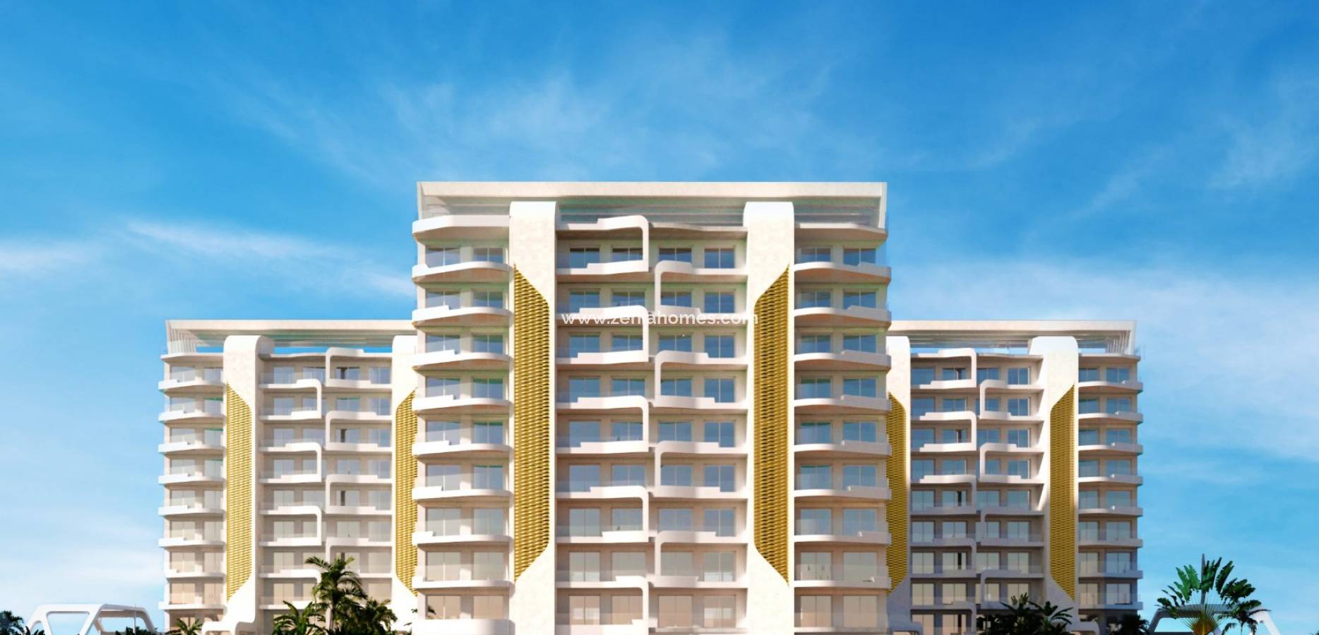 New Build - Lägenhet - La Manga Del Mar Menor
