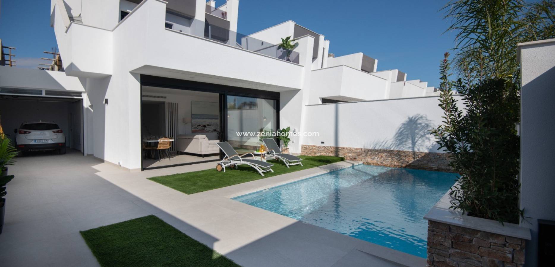 New Build - Semi-Detached Villa - Santiago de la Ribera