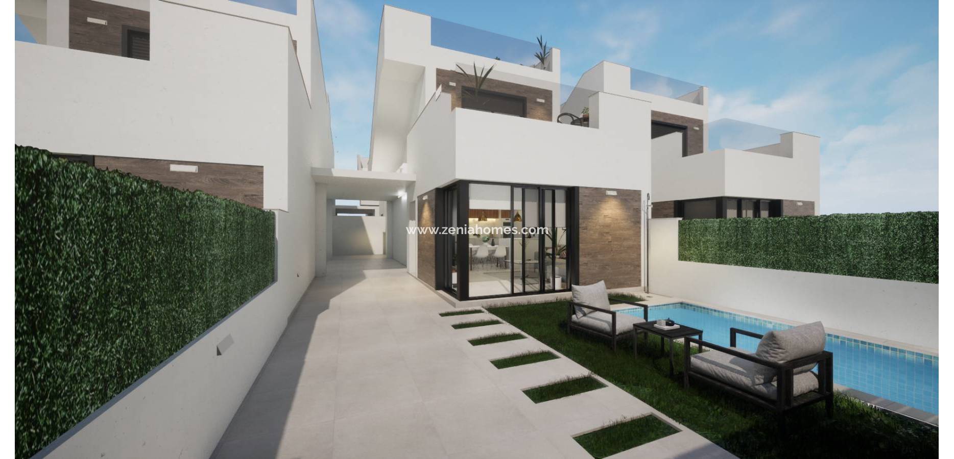 Nueva construcción  - Villa pareada - Los Alcazares