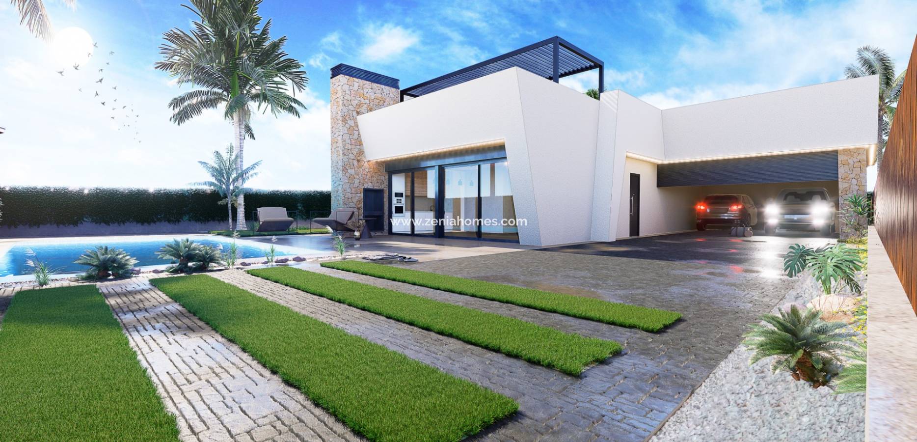 New Build - Villa - Santiago de la Ribera