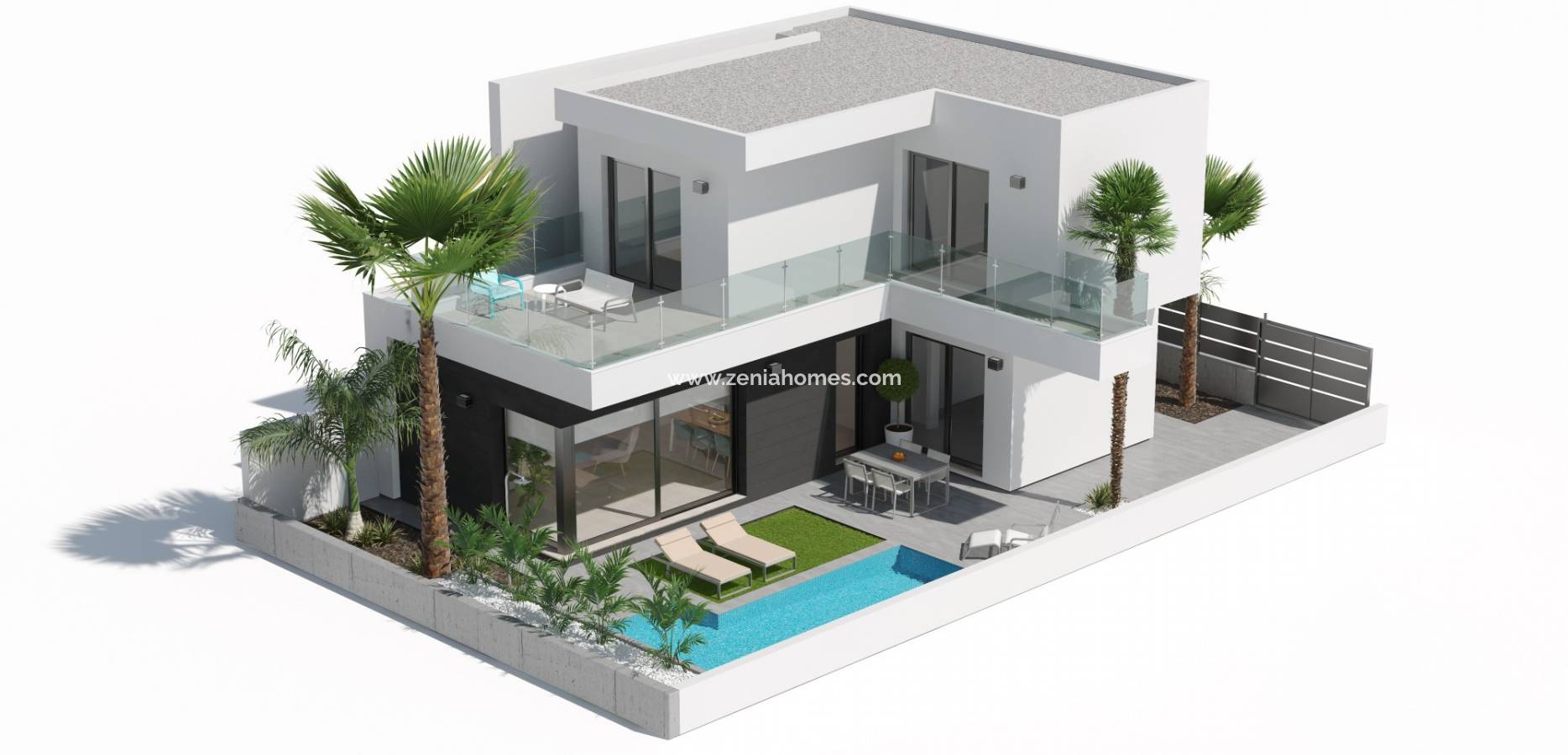 New Build - Fritliggende villa - Los Alcazares