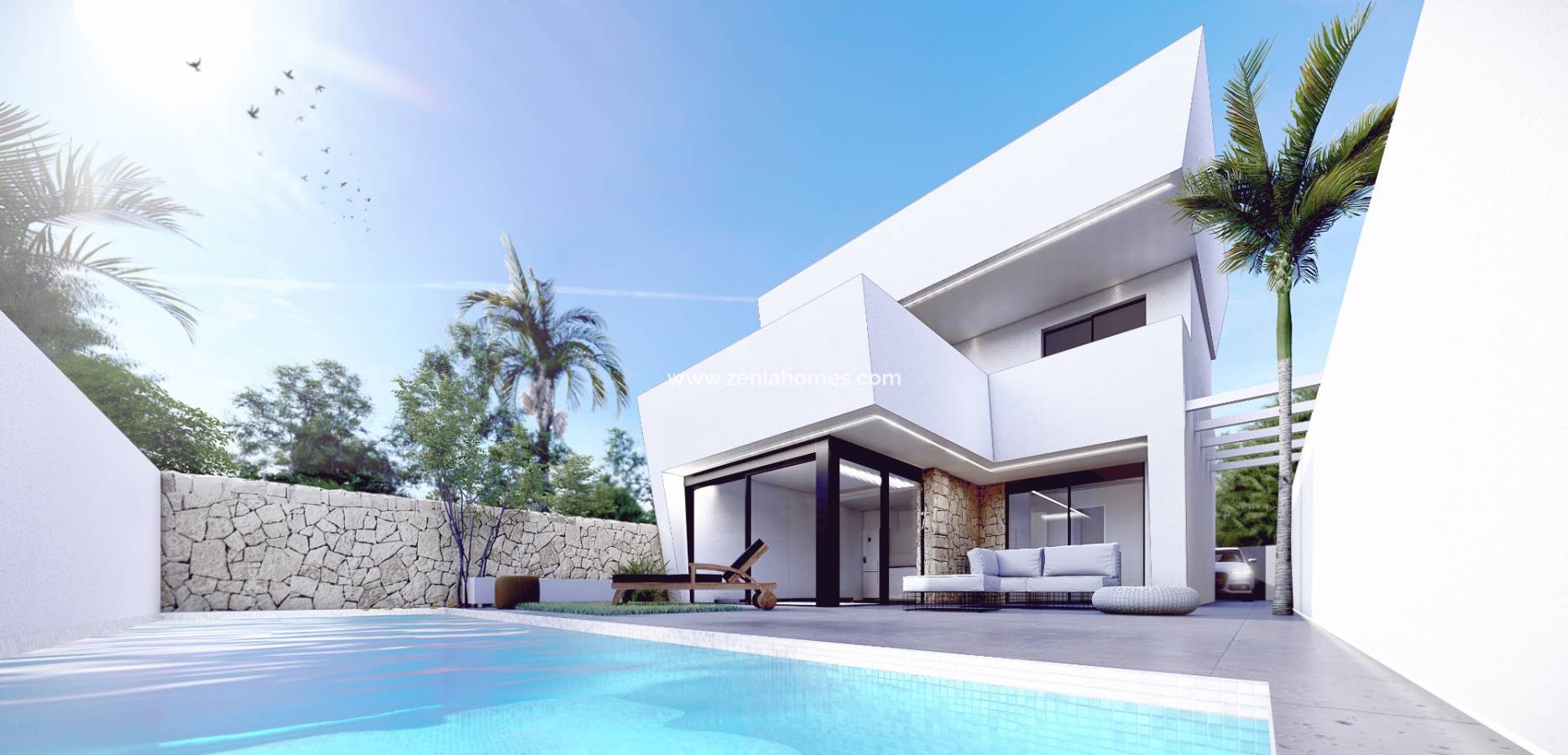 New Build - Semi-Detached Villa - Santiago de la Ribera