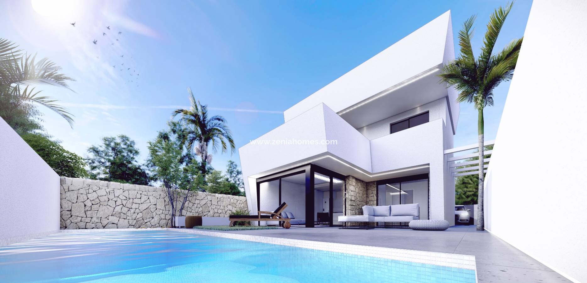 New Build - Semi-Detached Villa - Santiago de la Ribera