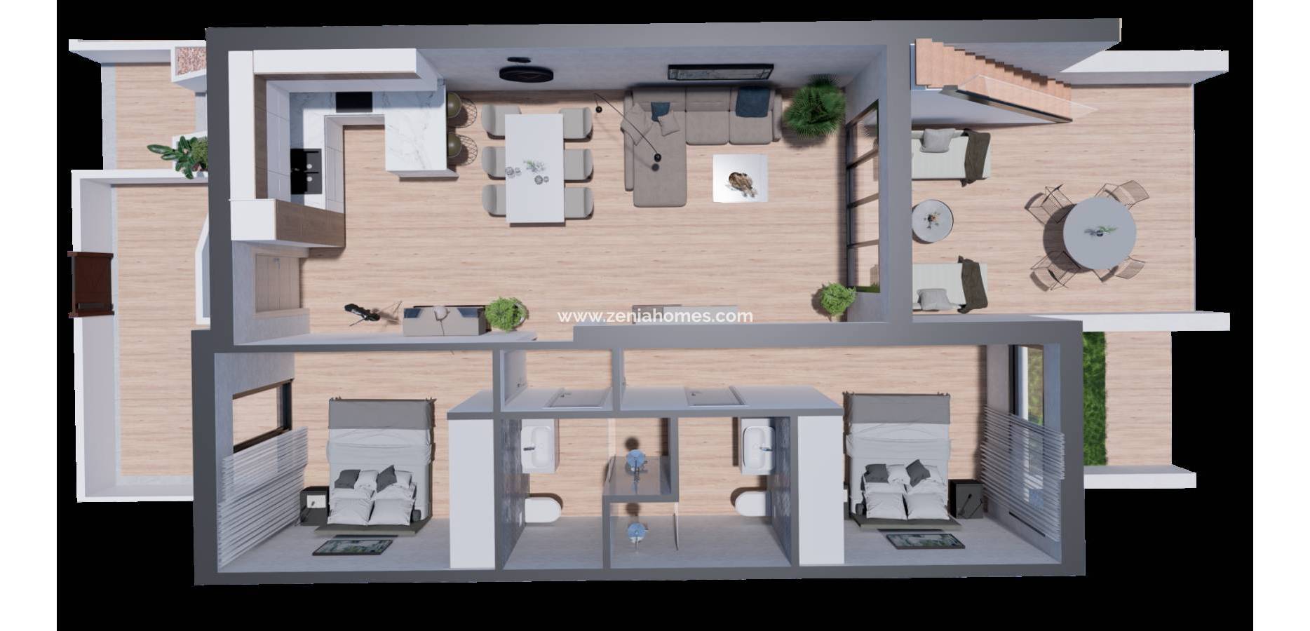 Nueva construcción  - Duplex - Torrevieja - Los Balcones