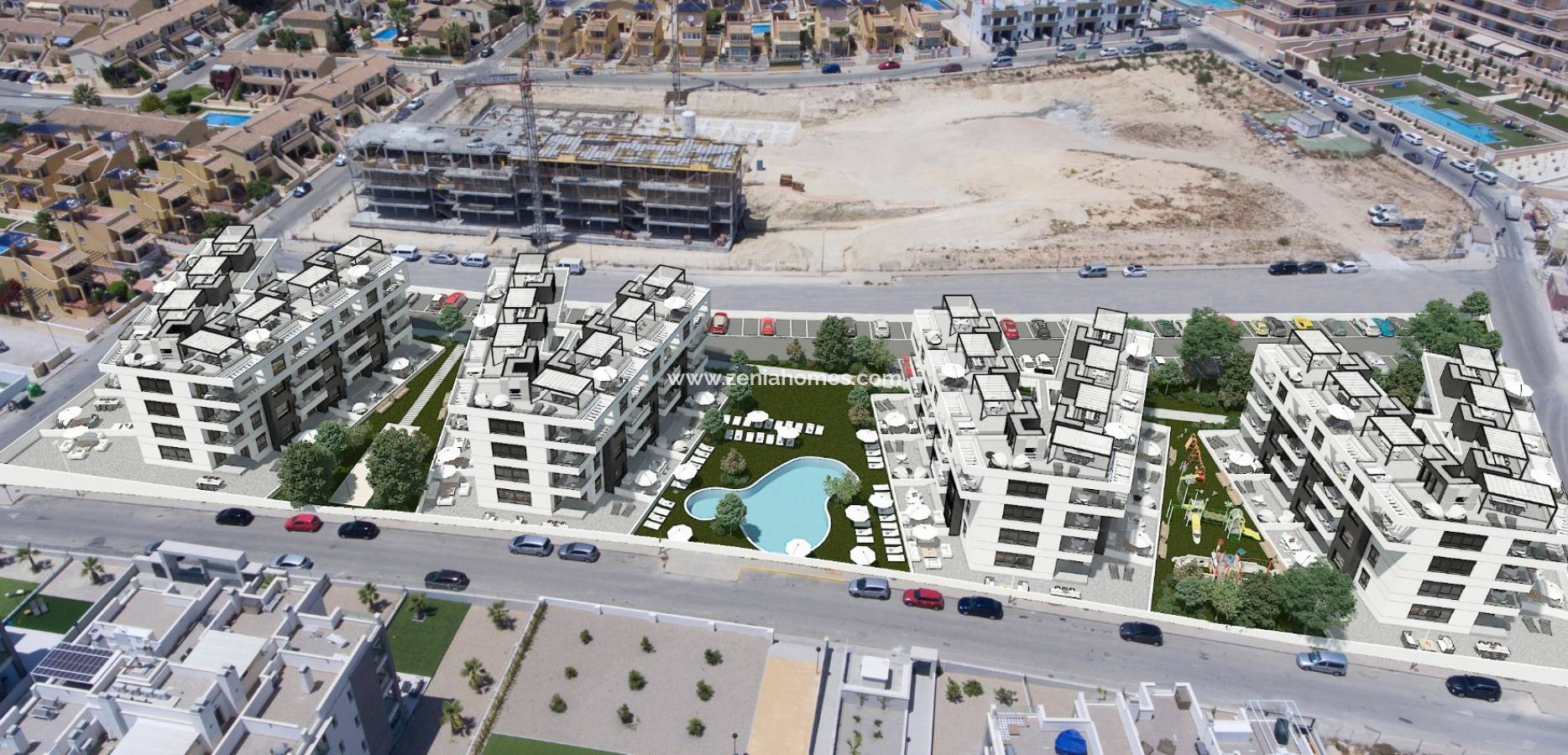 New Build - Apartment - Orihuela Costa - Villamartín