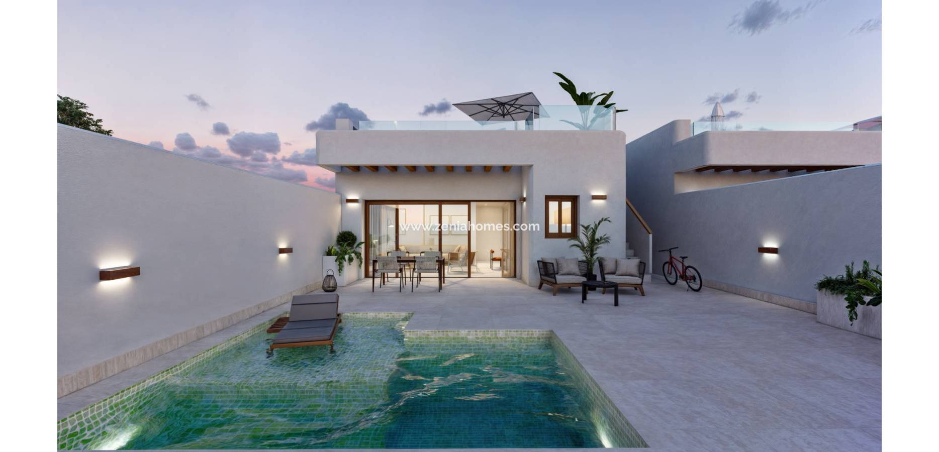 Nueva construcción  - Villa pareada - Torre Pacheco