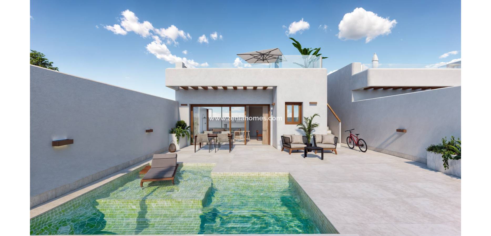 Nueva construcción  - Villa pareada - Torre Pacheco