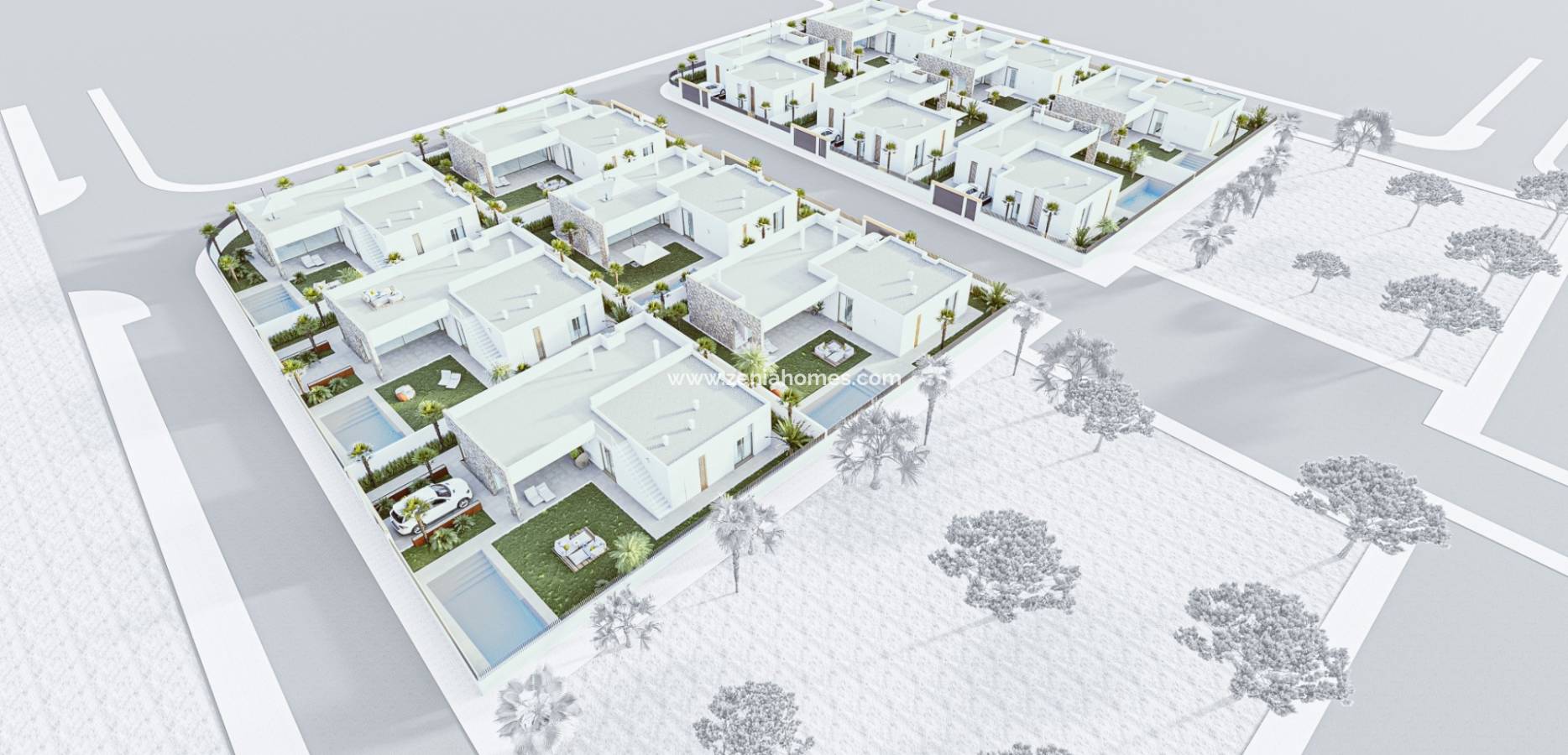 New Build - Freistehende Villa - Mar Menor - Mar de cristal