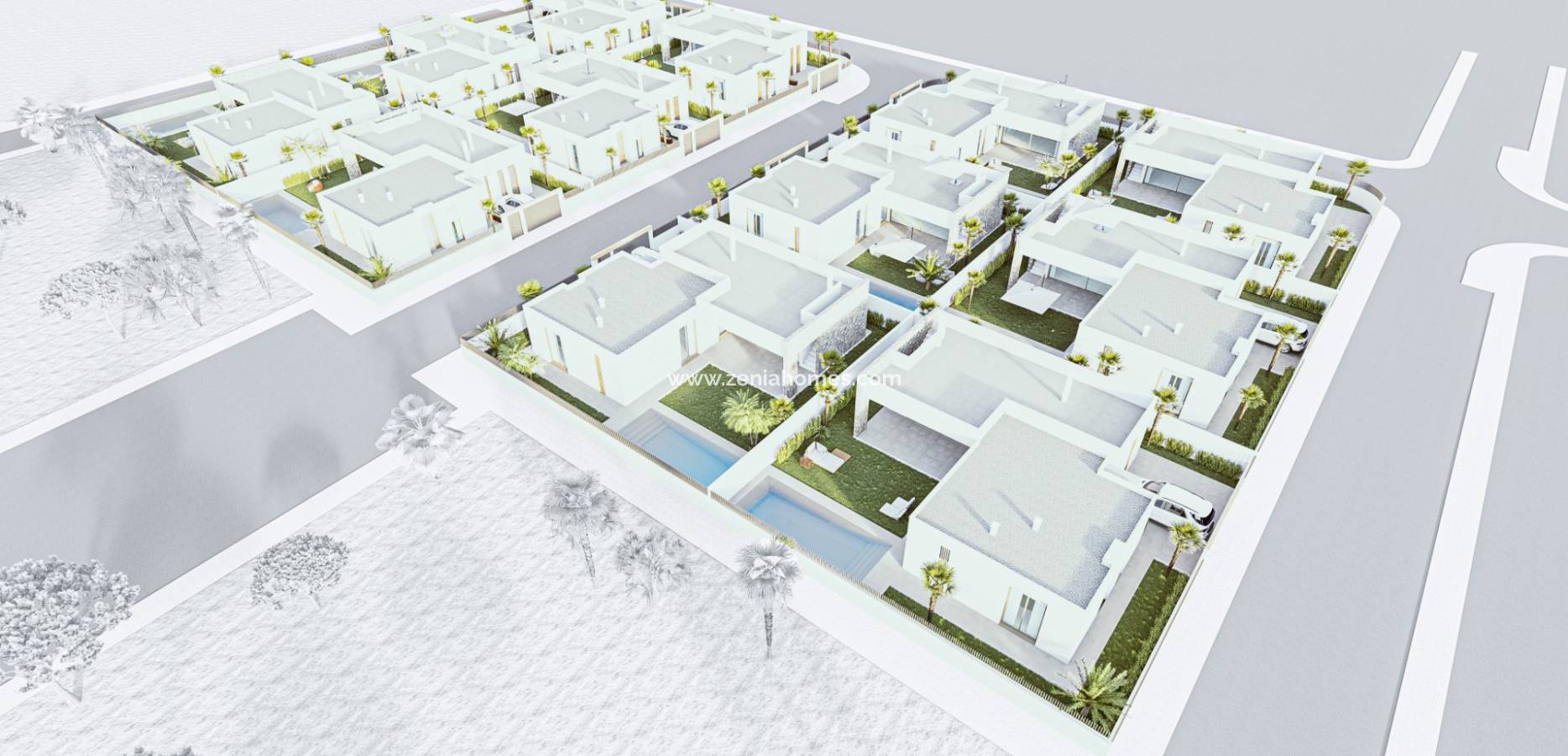 New Build - Freistehende Villa - Mar Menor - Mar de cristal