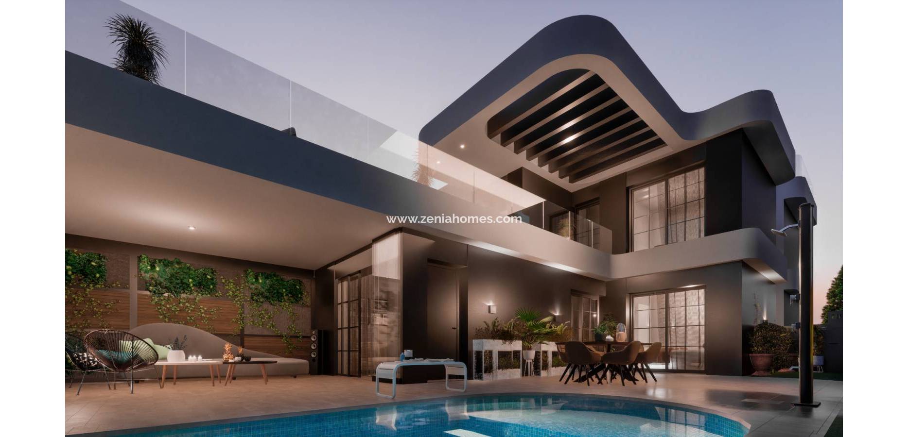 Nouvelle construction - Half vrijstaande villa - Los Alcazares