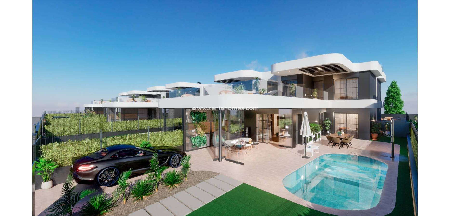 Nouvelle construction - Half vrijstaande villa - Los Alcazares