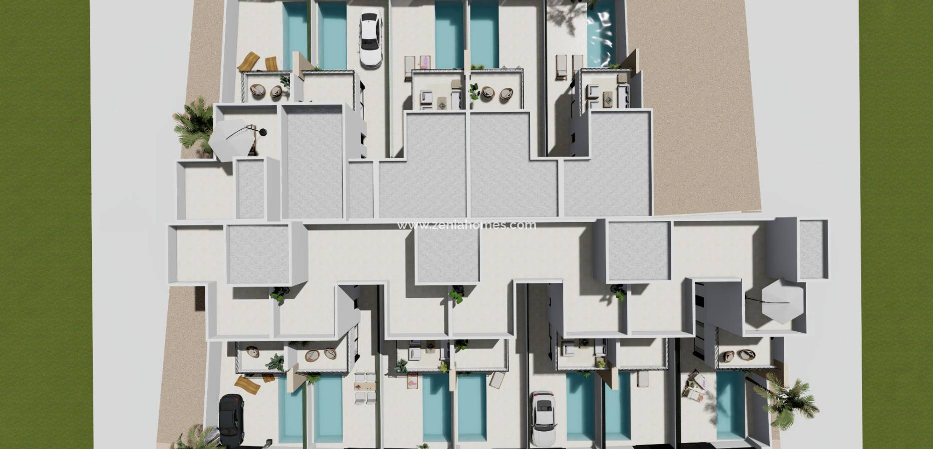 New Build - Tvíbýlishús - Santiago de la Ribera