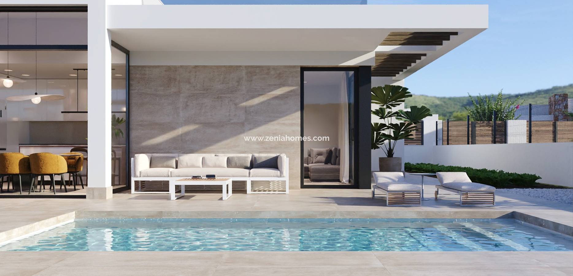 New Build - Fritliggende villa - Fuente Alamo