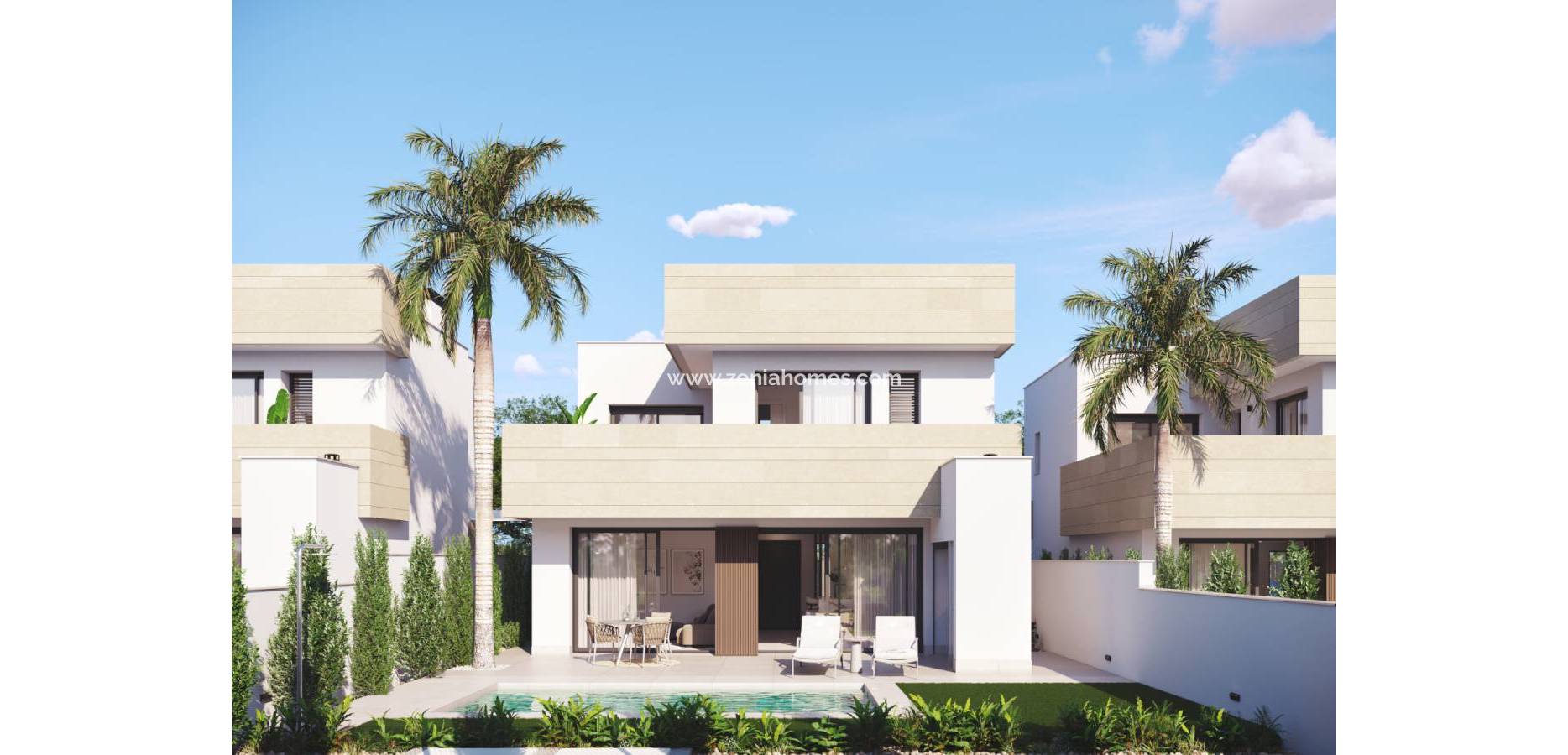 New Build - Fritliggende villa - Santiago de la Ribera