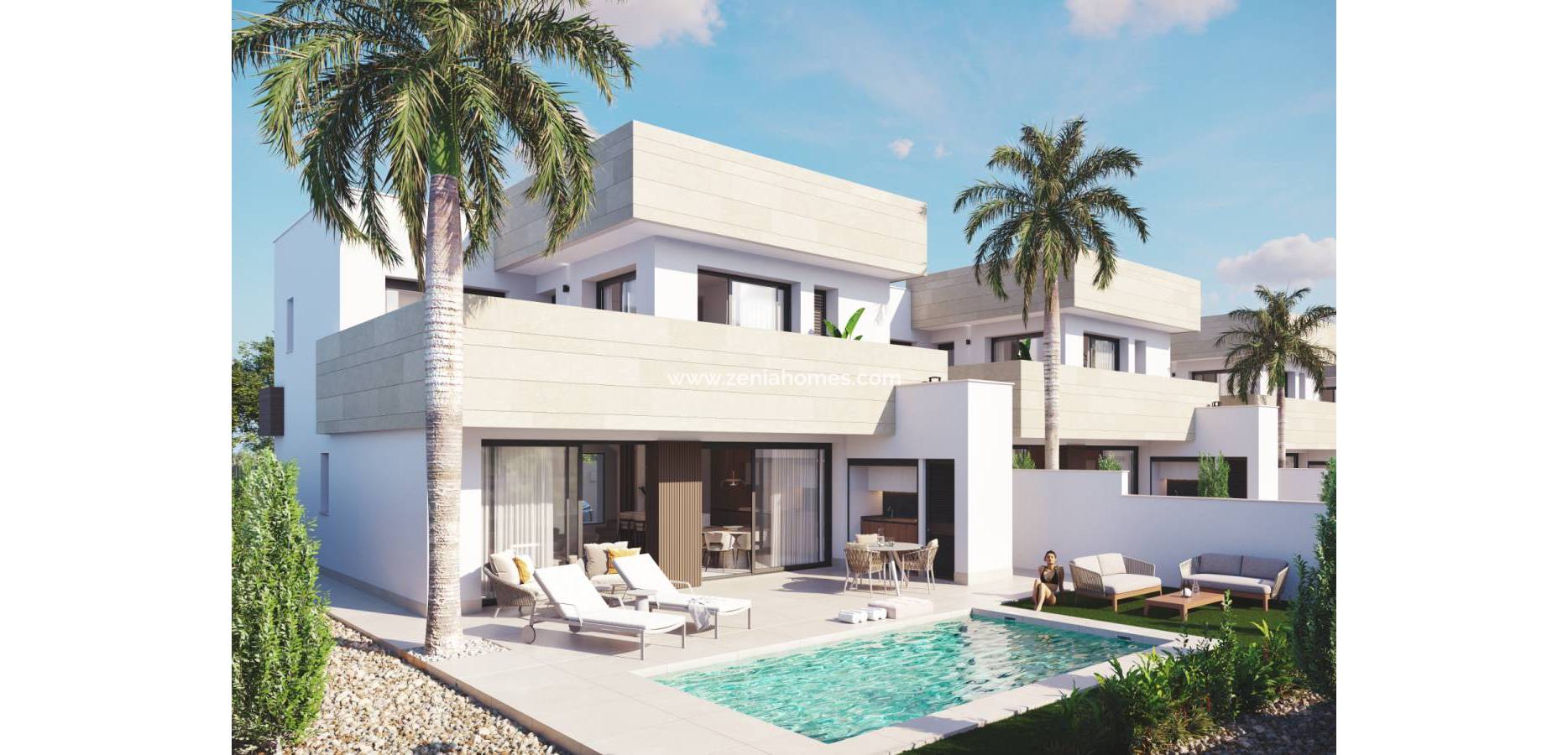 New Build - Отдельная вилла - Santiago de la Ribera