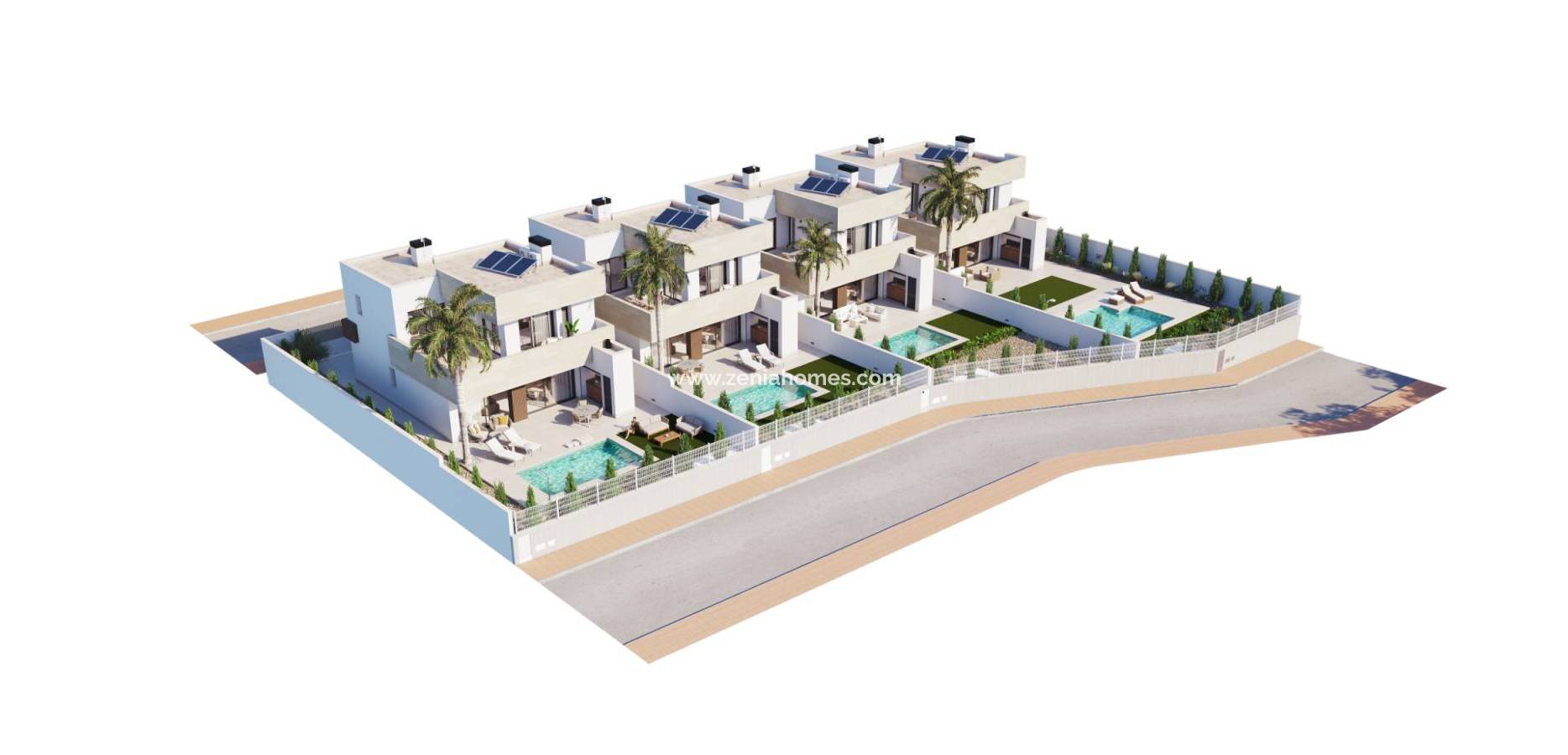 New Build - Отдельная вилла - Santiago de la Ribera