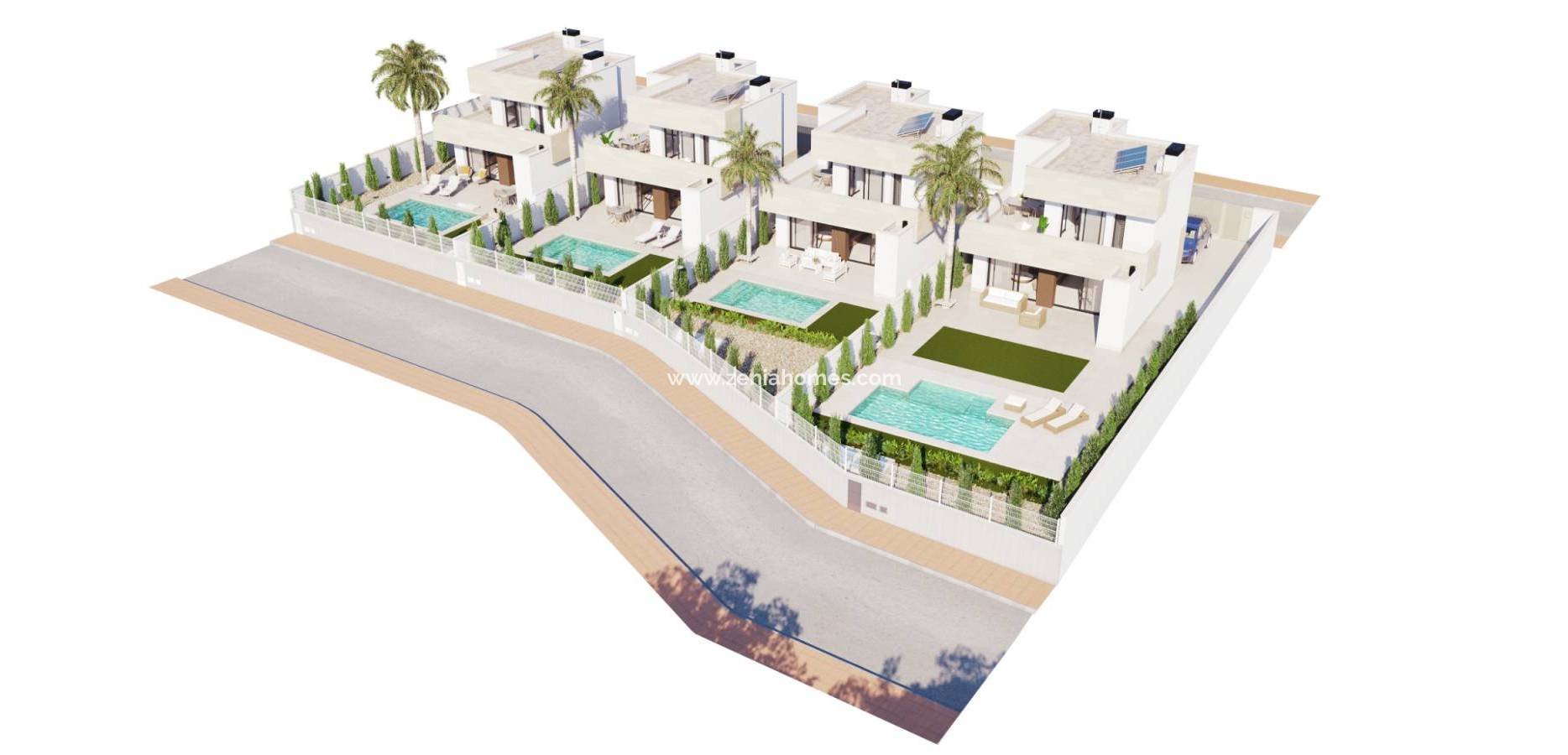 New Build - Отдельная вилла - Santiago de la Ribera